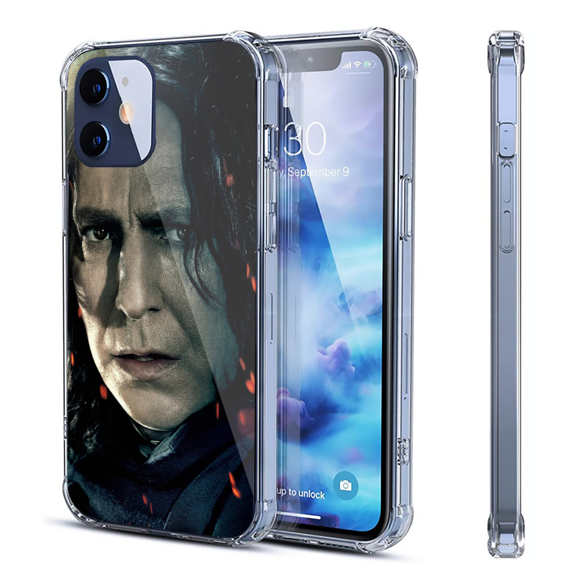 （画像用） Harry Potter ハリー・ポッターシリーズ 【iPhone 12シリーズ対応】透明スマホケース（クリアソフトケース）